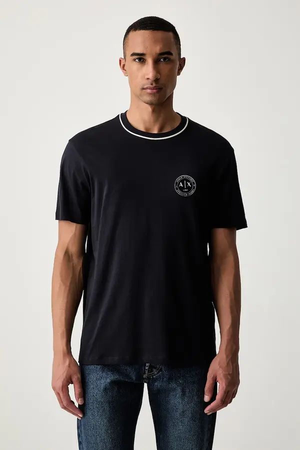 Armani Exchange Armani Exchange kratka majica moška bombažna