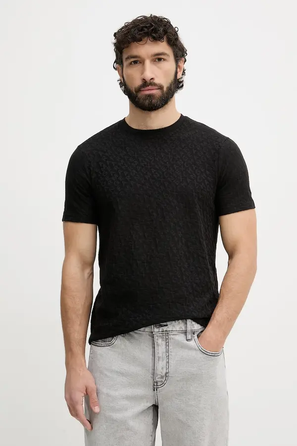 Armani Exchange Armani Exchange kratka majica moška bombažna