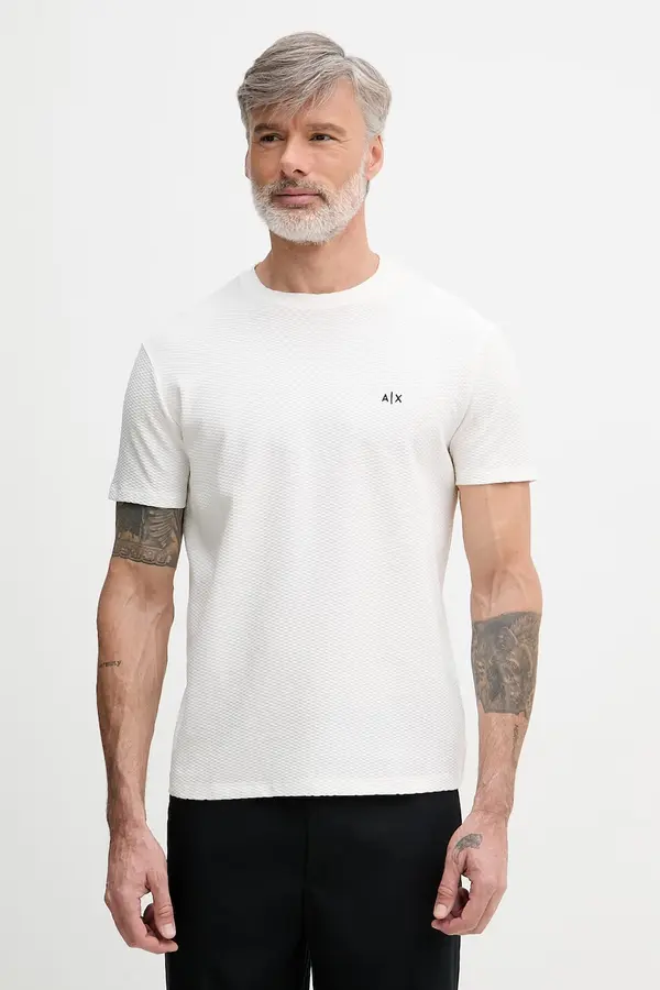 Armani Exchange Armani Exchange Kratka majica moška bombažna