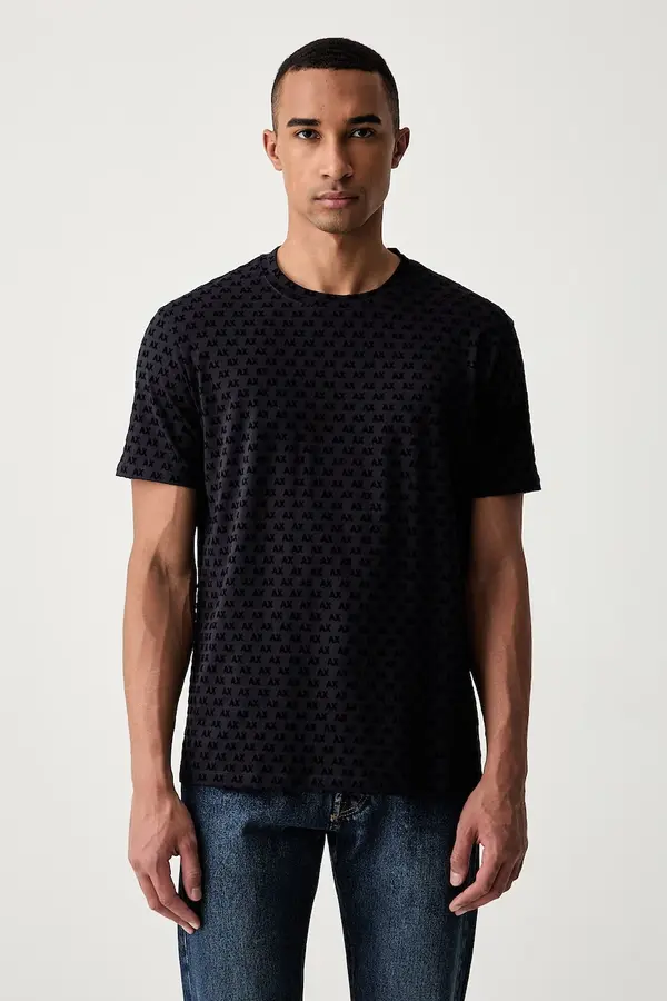 Armani Exchange Armani Exchange kratka majica moška bombažna