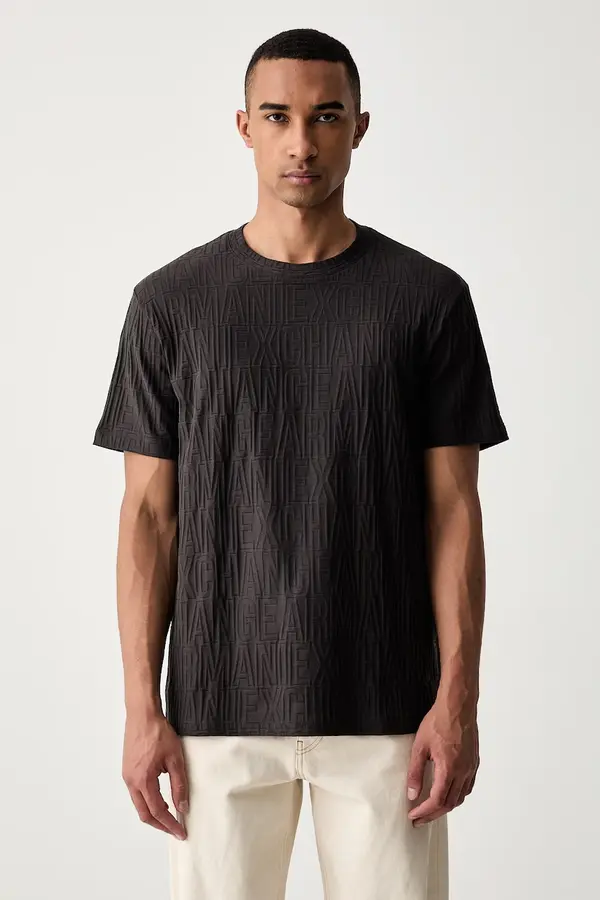 Armani Exchange Armani Exchange kratka majica moška bombažna