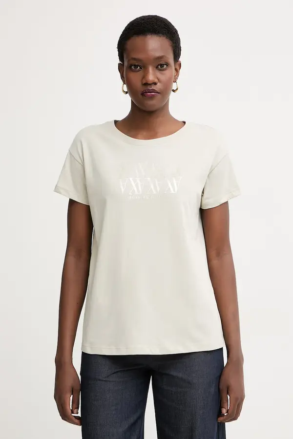 Armani Exchange Armani Exchange kratka majica ženska bombažna