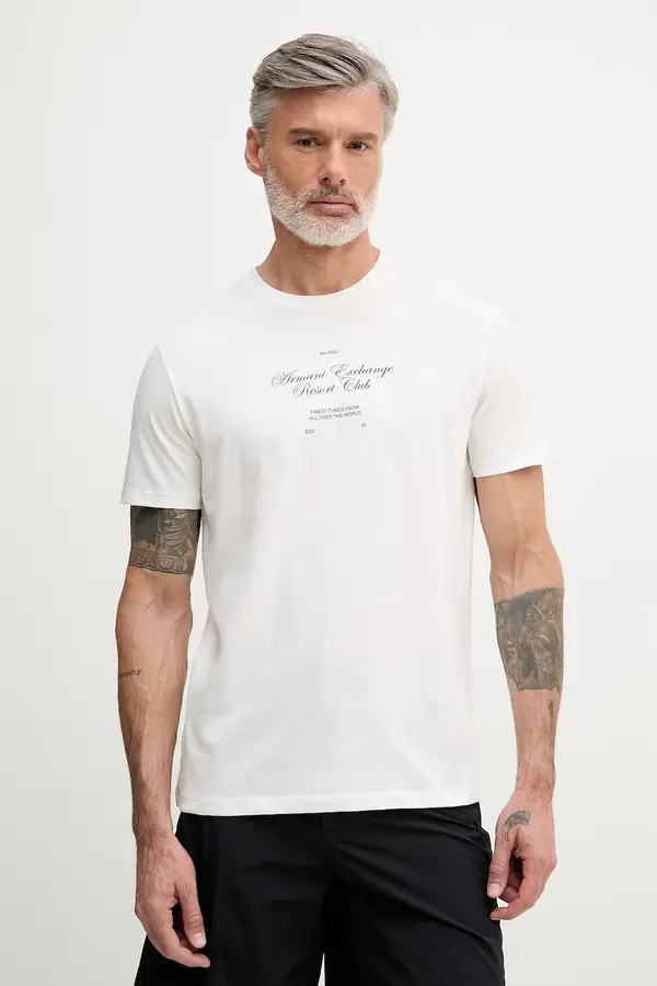 Armani Exchange Armani Exchange kratka majica ženska bombažna