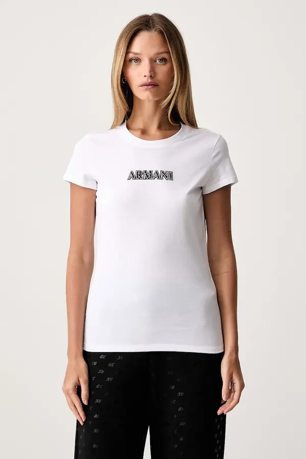 Armani Exchange Armani Exchange kratka majica ženska bombažna