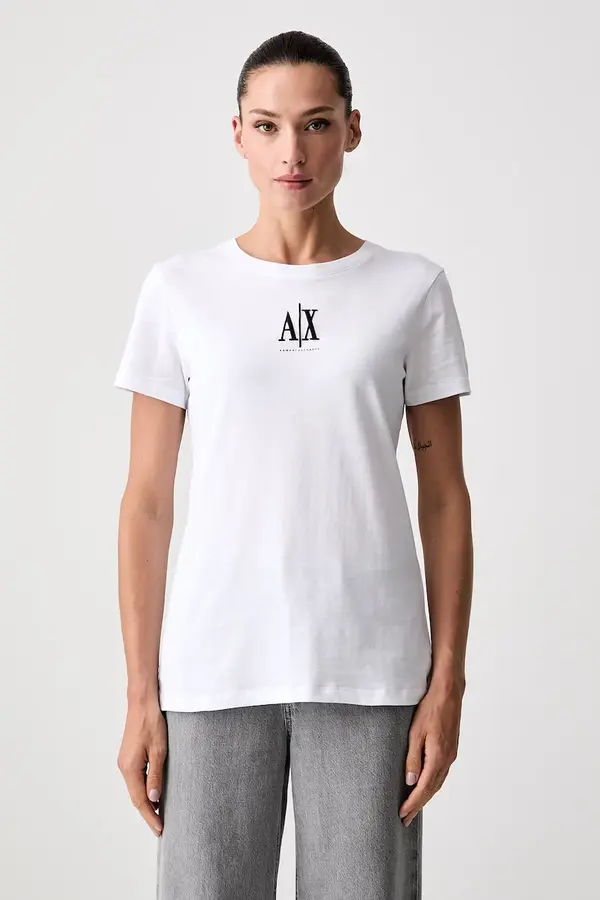 Armani Exchange Armani Exchange kratka majica ženska bombažna