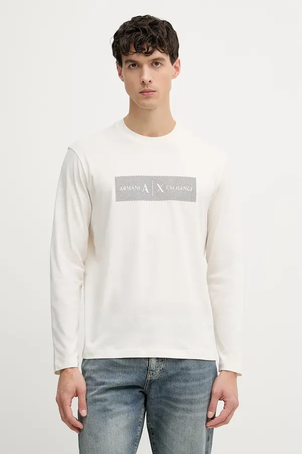 Armani Exchange Armani Exchange moška bombažna kratka majica