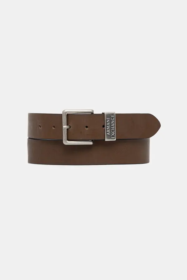 Armani Exchange Armani Exchange pas moški usnjeni