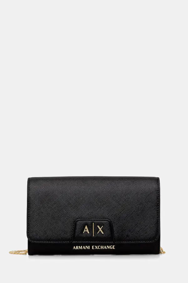Armani Exchange Armani Exchange pisemska torbica ženska iz umetnega usnja