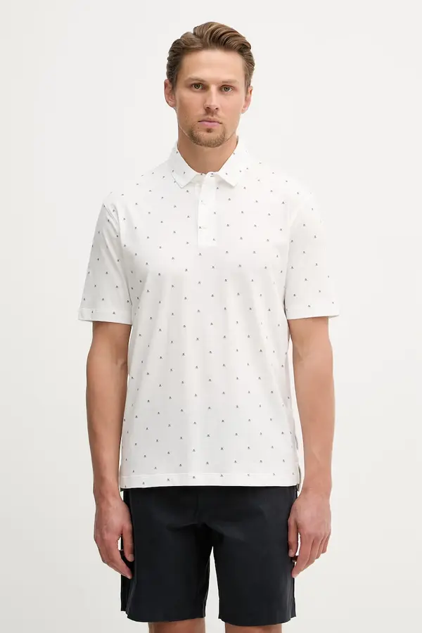 Armani Exchange Armani Exchange polo majica moška bombažna