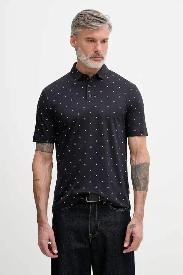 Armani Exchange Armani Exchange polo majica moška bombažna