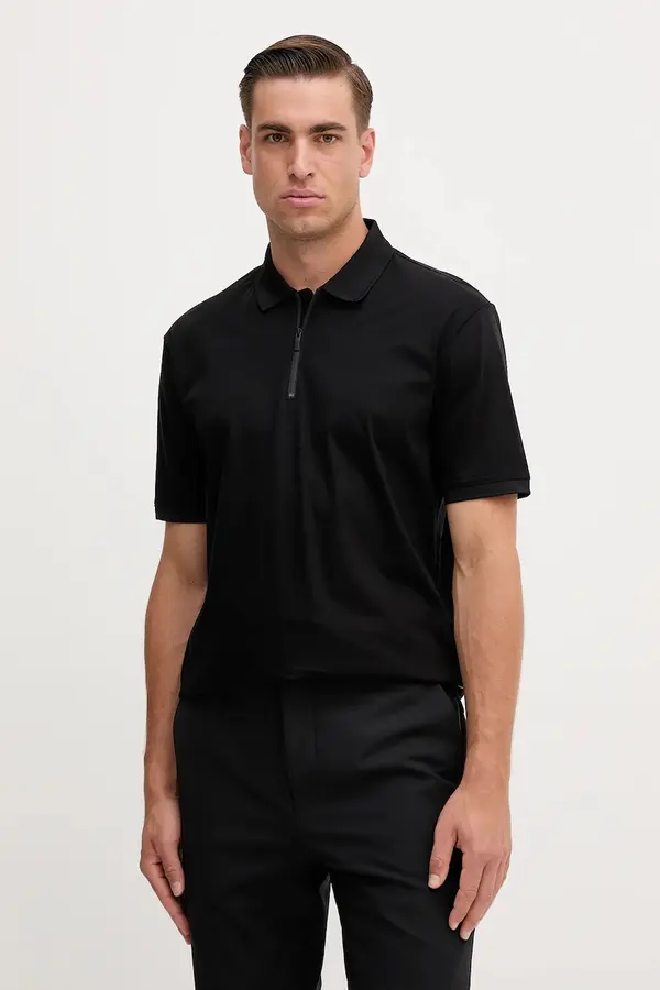 Armani Exchange Armani Exchange polo majica moška bombažna