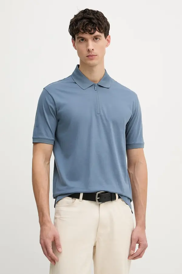 Armani Exchange Armani Exchange polo majica moška bombažna