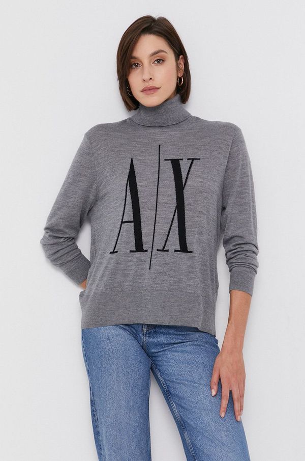 Armani Exchange Armani Exchange pulover iz volne