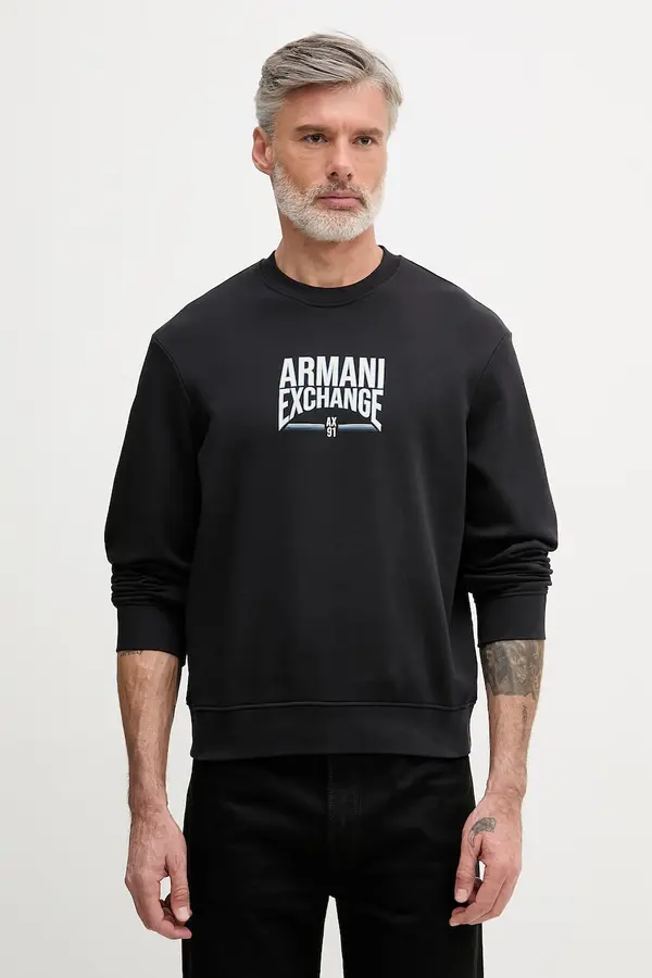 Armani Exchange Armani Exchange pulover moški z bombažem