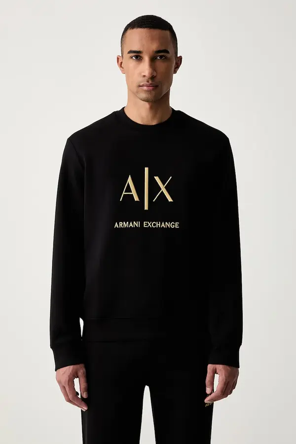 Armani Exchange Armani Exchange pulover moški z bombažem