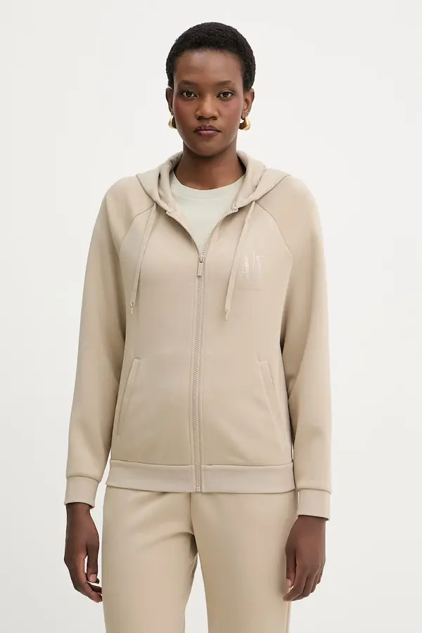 Armani Exchange Armani Exchange Pulover ženski z viskozo