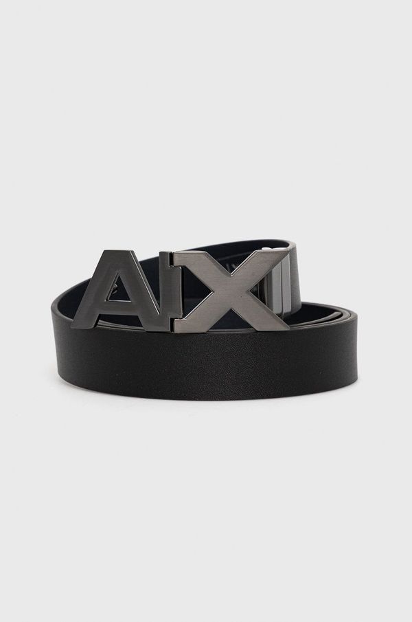 Armani Exchange Armani Exchange usnjen pas