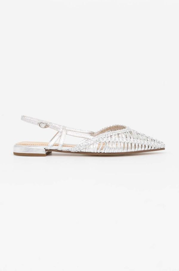 Answear Lab Balerinke Answear Lab srebrna barva