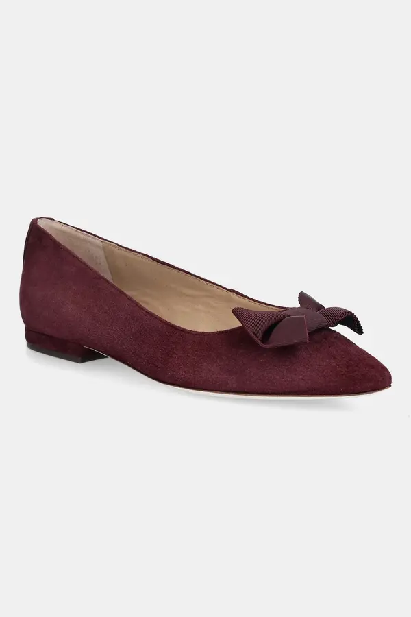 Lauren Ralph Lauren Balerinke iz semiša Lauren Ralph Lauren Londyn Bow