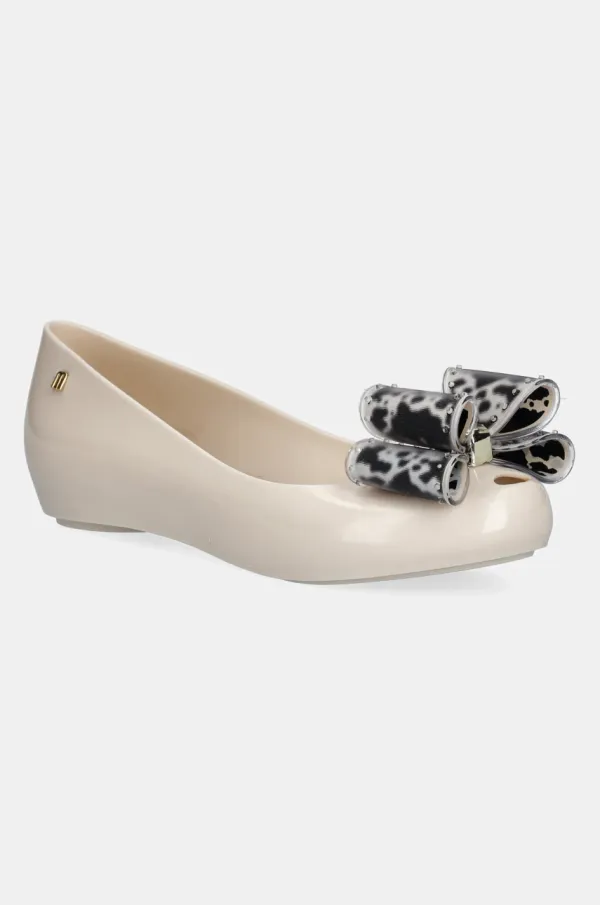 Melissa Balerinke Melissa MELISSA ULTRAGIRL CLASSIC BOW AD bež barva, M 35965.BC901
