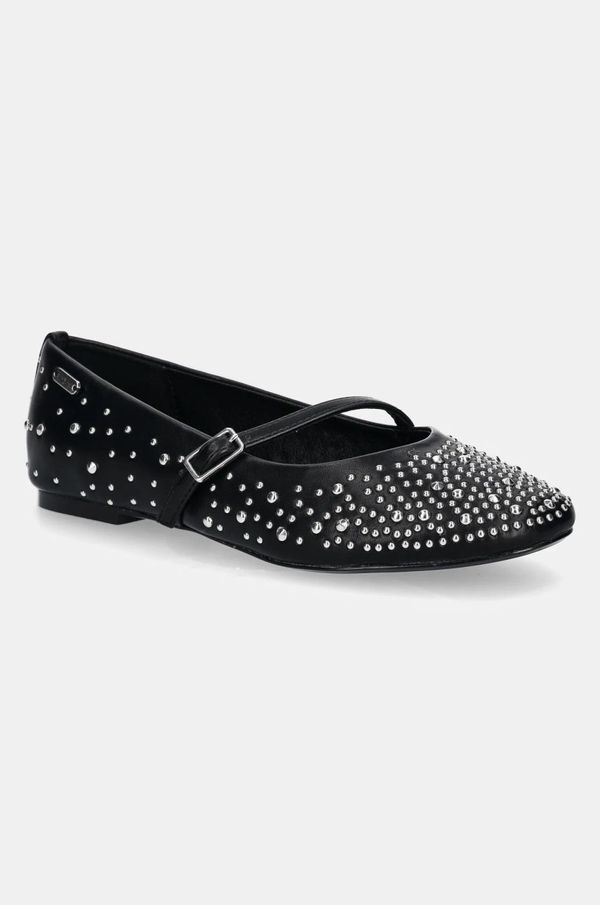 Pepe Jeans Balerinke Pepe Jeans DIANE SHINY črna barva, PLS10425