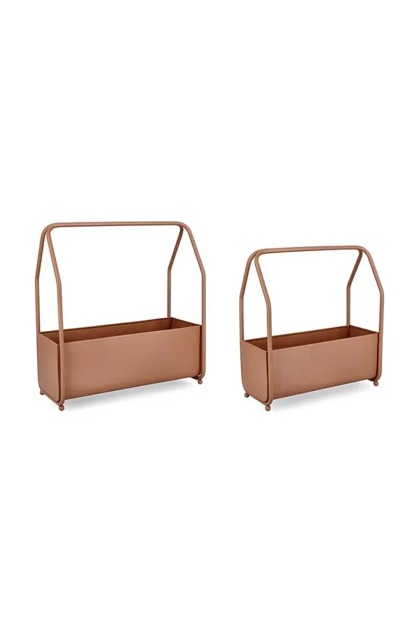Bizzotto Balkonski cvetlični lonec Bizzotto Keyra 52 x 23 x 52 / 42 x 21 x 47 cm 2-pack