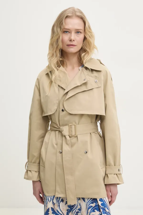 Answear Lab Balonar Answear Lab ženski, rjava barva