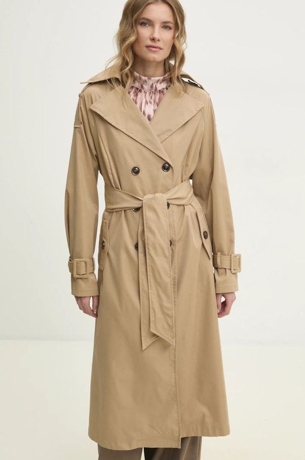 Answear Lab Balonar Answear Lab ženski, rjava barva