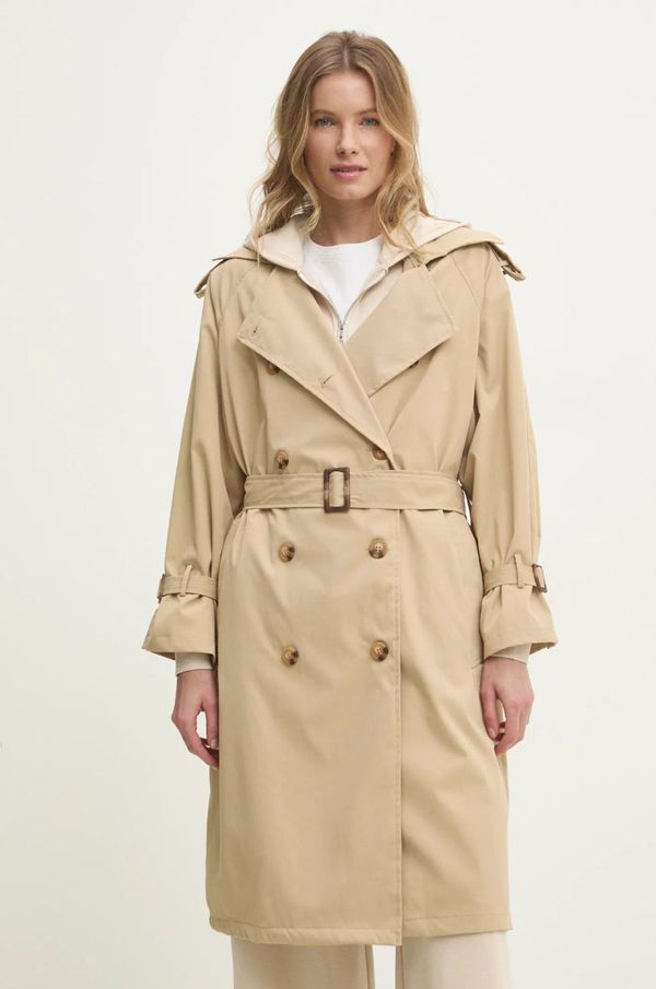 Answear Lab Balonar Answear Lab ženski, rjava barva