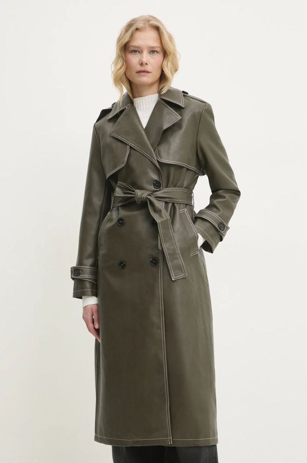 Answear Lab Balonar Answear Lab ženski, zelena barva