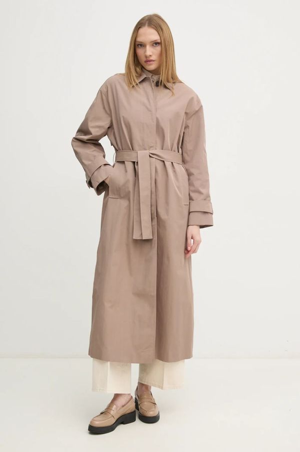 Calvin Klein Jeans Balonar Calvin Klein Jeans ženski, bež barva, J20J224713