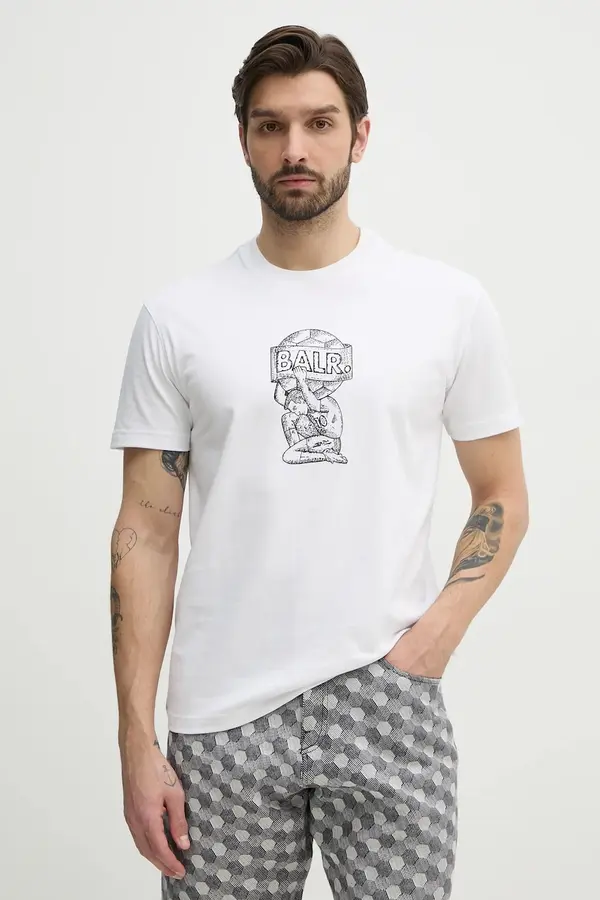 BALR. BALR. Bombažna kratka majica BALR.