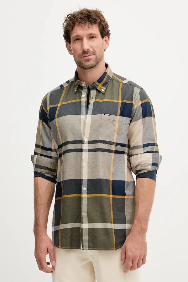 Barbour Barbour Bombažna srajca Barbour DUNOON