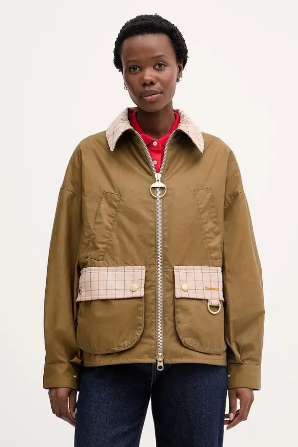 Barbour Barbour kratka jakna ženska bombažna Launton