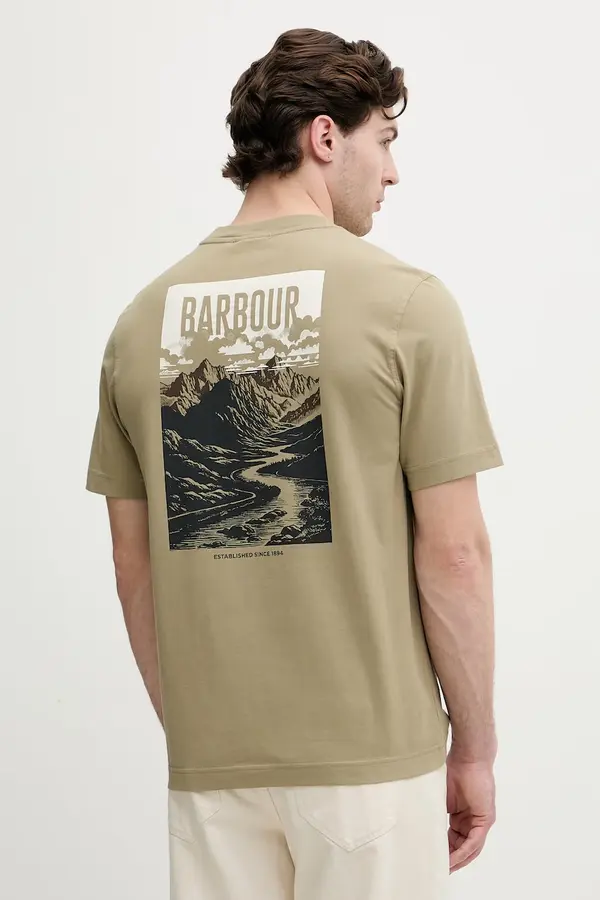 Barbour Barbour kratka majica moška bombažna