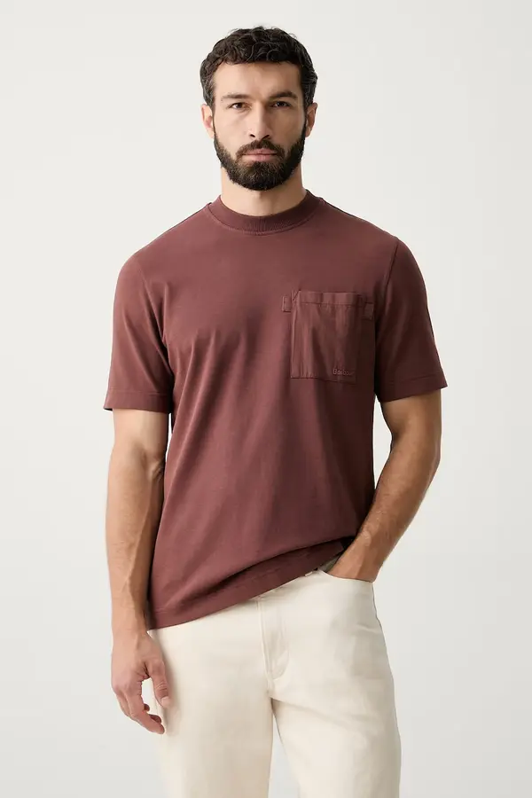 Barbour Barbour kratka majica ženska z bombažem Ivergill