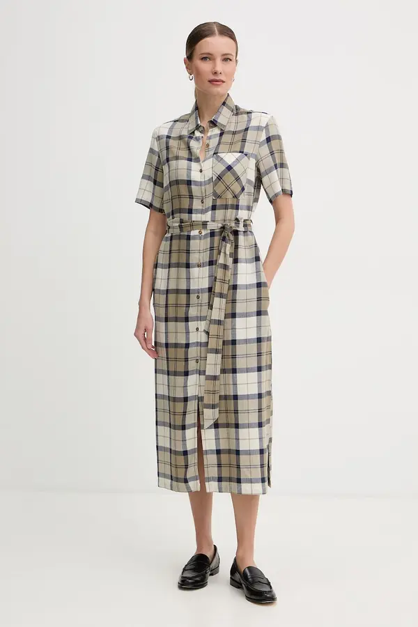 Barbour Barbour obleka z lanom Fern