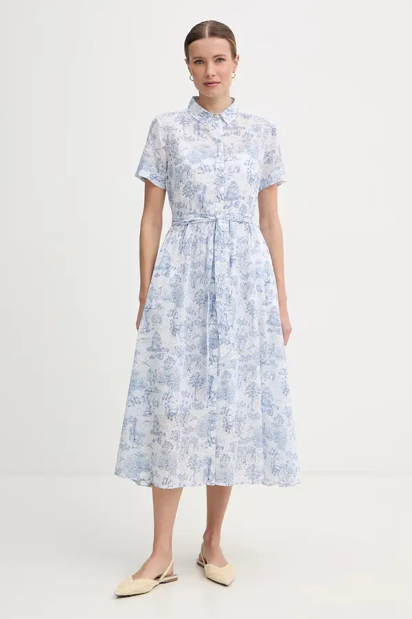 Barbour Barbour poletna obleka bombažna Wistera