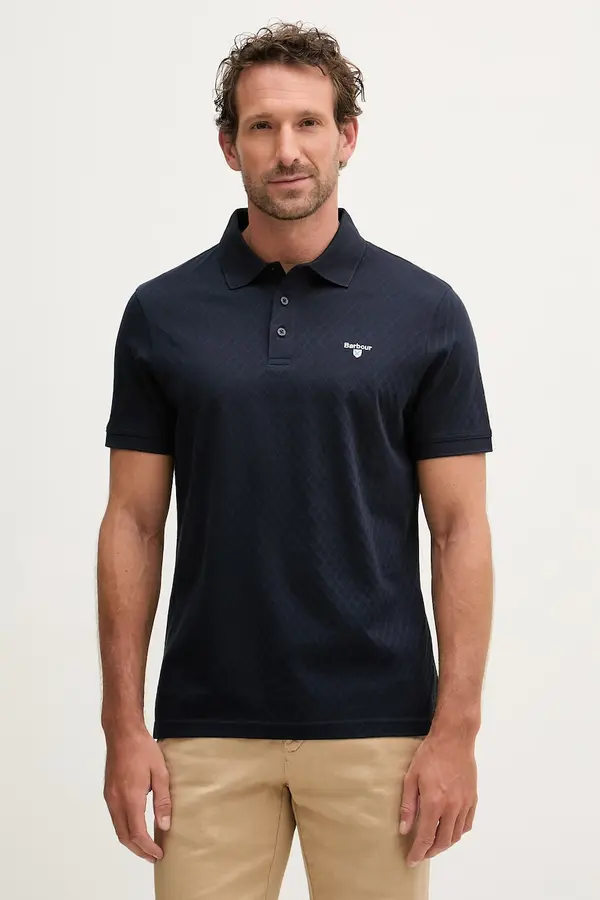 Barbour Barbour polo majica moška bombažna Sutton Tailored Fit Polo Shirt