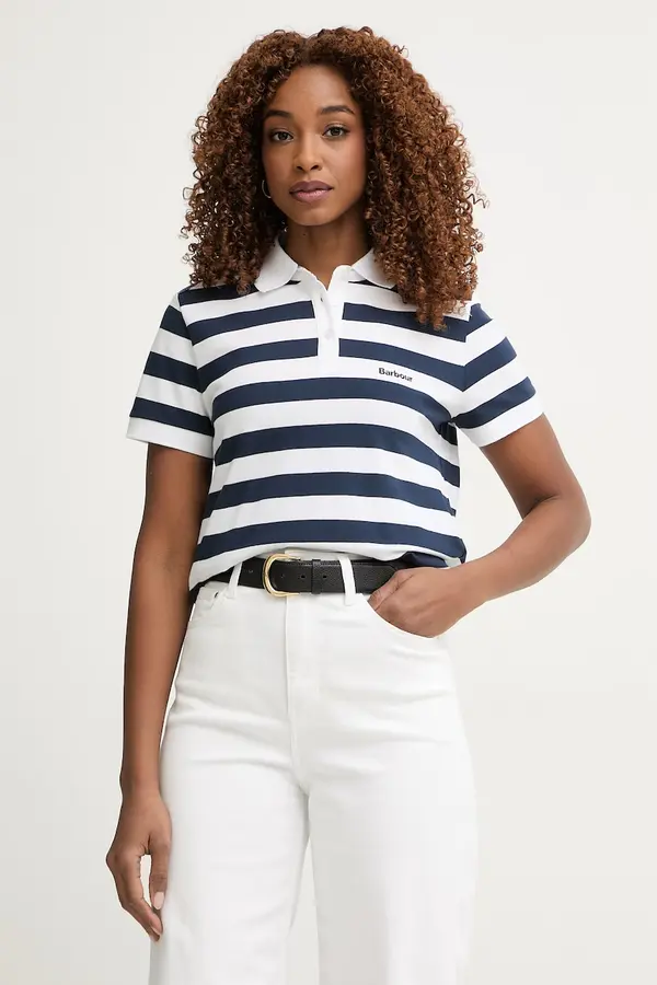 Barbour Barbour polo majica ženska bombažna Ashbourne