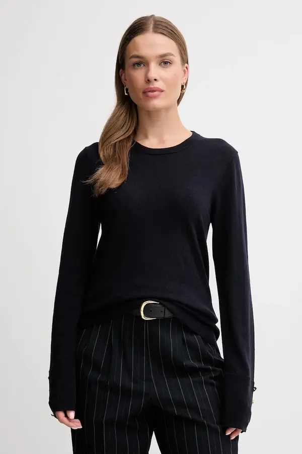 Barbour Barbour pulover ženski z merino volno CARLBY