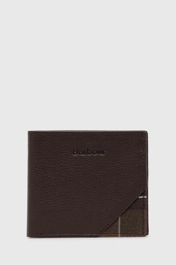 Barbour Barbour RFID denarnica moška usnjena