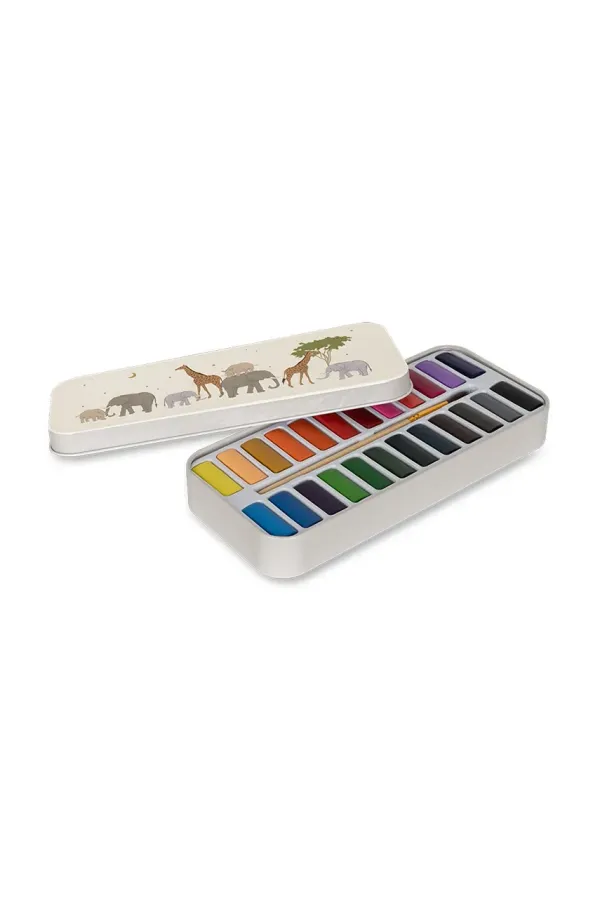 Konges Sløjd Barve Konges Sløjd WATER COLORS TIN BOX KS101734