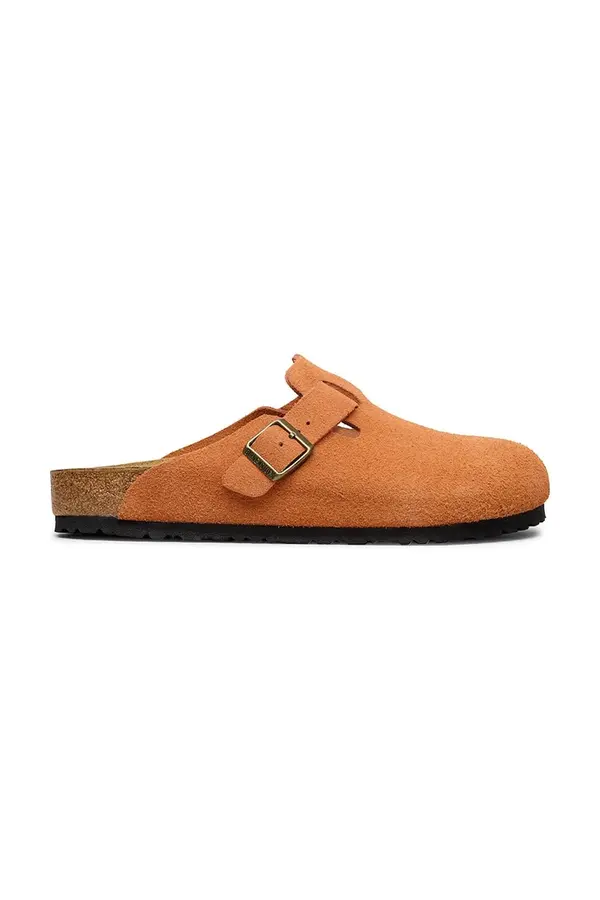Birkenstock Birkenstock natikači moški semiš Boston