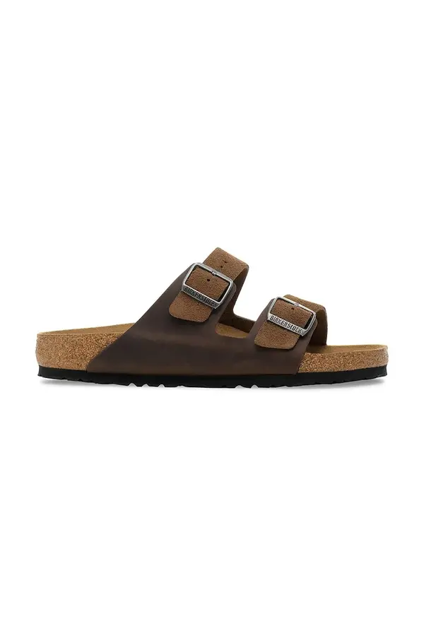 Birkenstock Birkenstock natikači moški semišasti Arizona