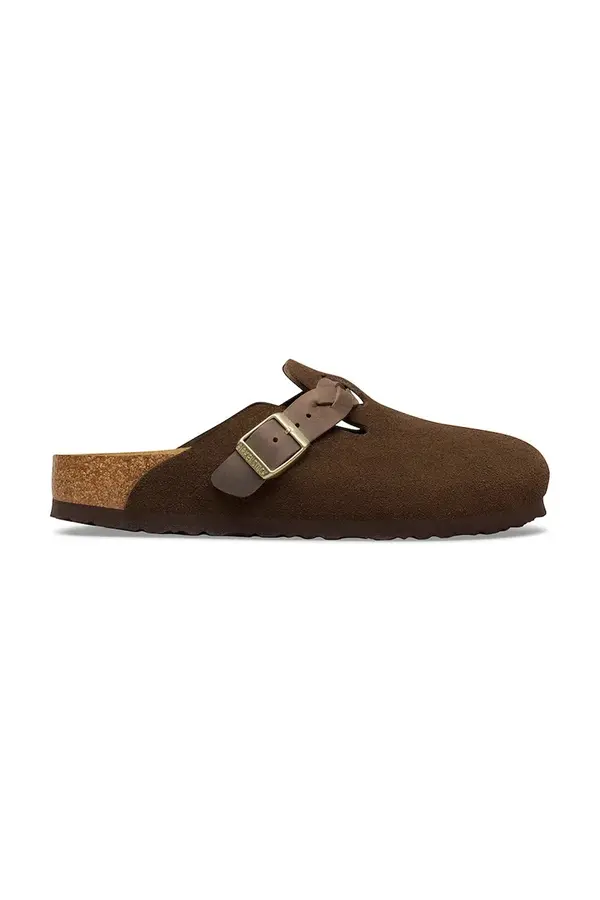Birkenstock Birkenstock natikači natikači (mule) ženski semiš Boston Braided