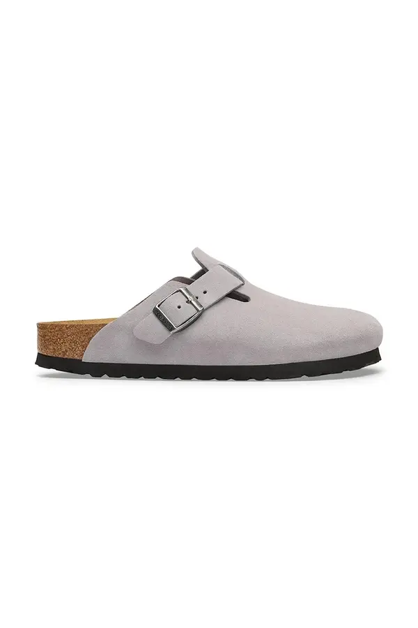 Birkenstock Birkenstock natikači semiš Boston Suede Leather
