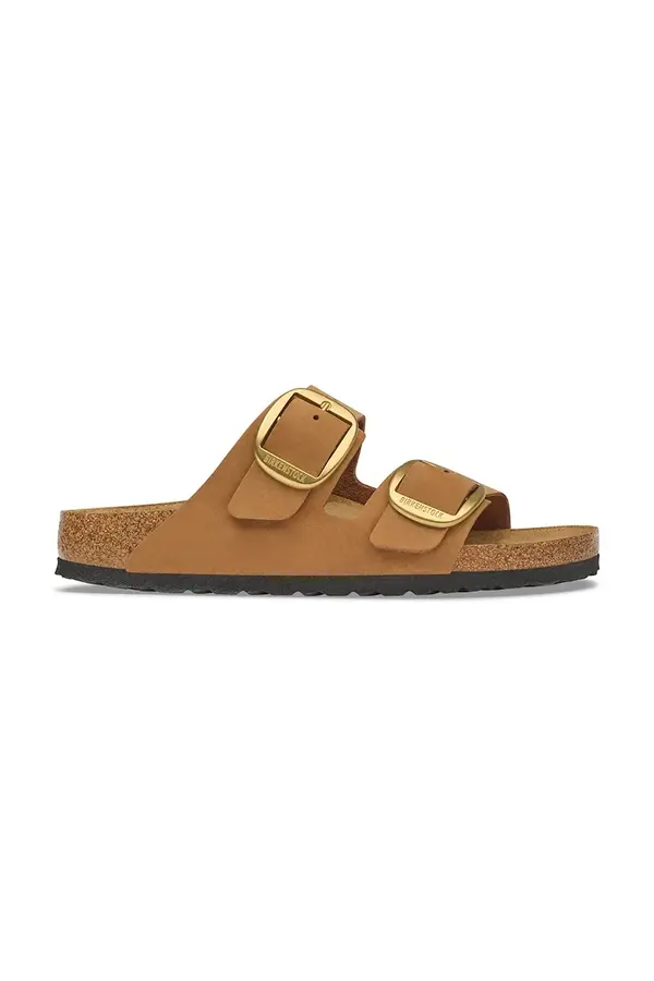 Birkenstock Birkenstock natikači ženski Arizona Big Buckle Nubuck Leather