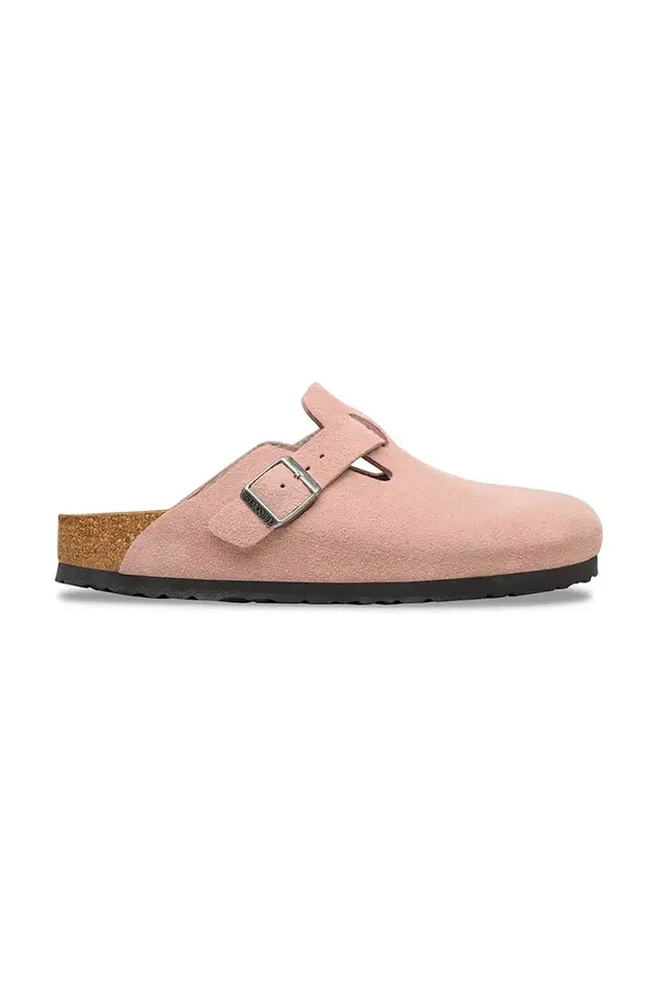 Birkenstock Birkenstock natikači ženski iz semiša Boston