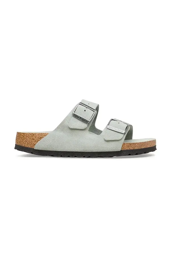 Birkenstock Birkenstock natikači ženski semiš Arizona